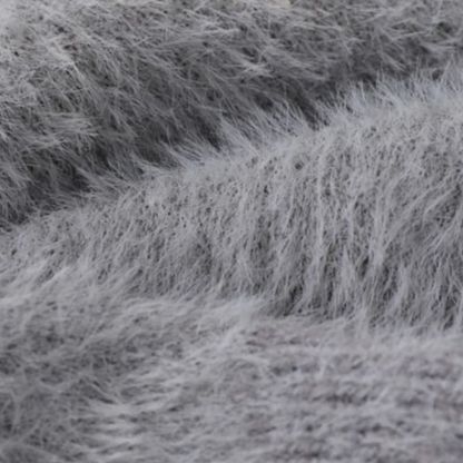 Stellar Splash Knitted Sweater - Gray
