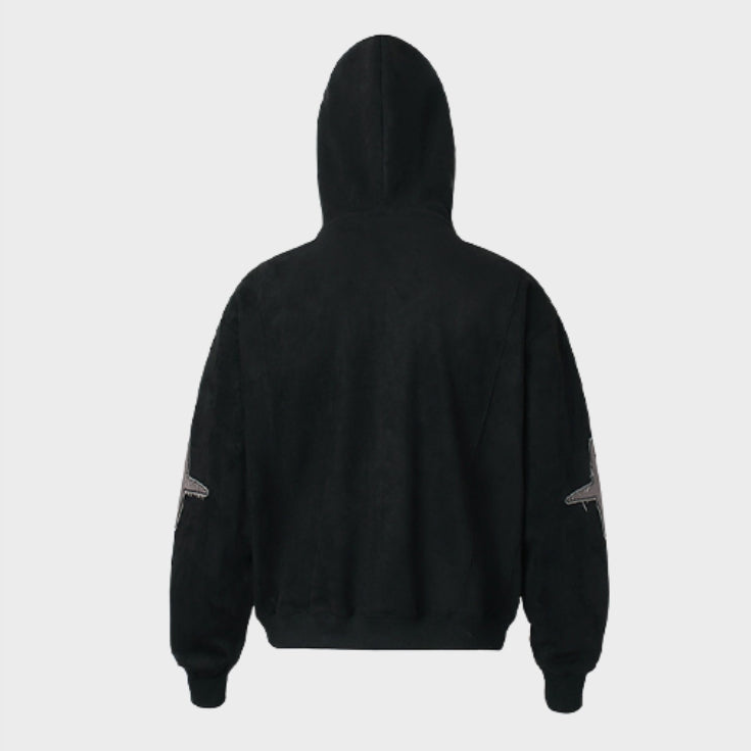 Zip Hoodie Y2K - Dark Green