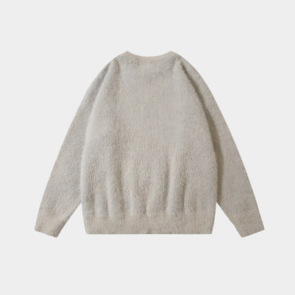 'Tribal' Knitted Sweater - Black